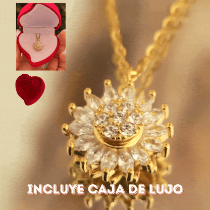 Collar Girasol Giratorio 🌻