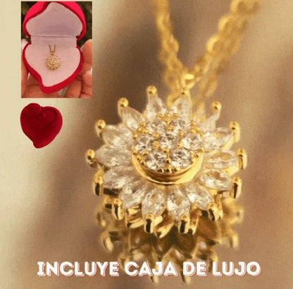 Collar Girasol Giratorio 🌻