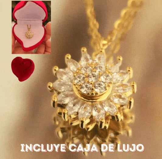 Collar Girasol Giratorio 🌻